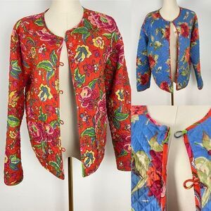 Hand Crafted Floral Multicolor Jacket